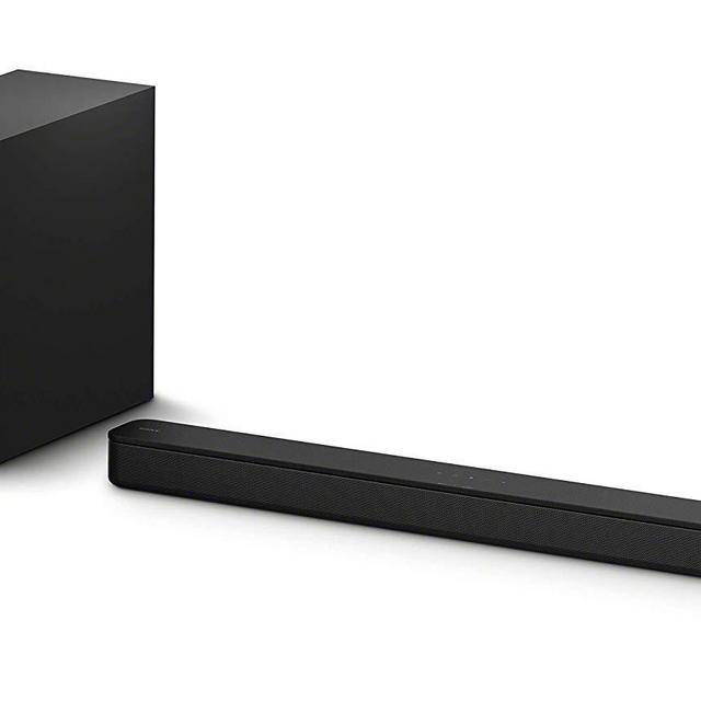 Sony HT-S350 Soundbar with Wireless Subwoofer: S350 2.1ch Sound Bar and Powerful Subwoofer - Home Theater Surround Sound Speaker System for TV - Blutooth and HDMI Arc Compatible Bar Black