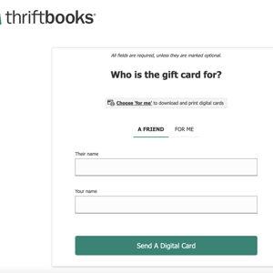 Thriftbooks E-Giftcard