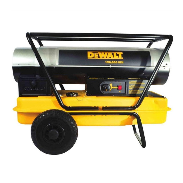 DEWALT DXH190HD Forced Air Kerosene Heater
