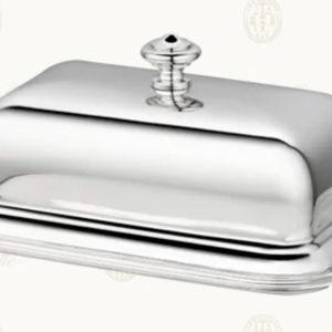 Christofle Silver Plated Lidded Butter Dish
