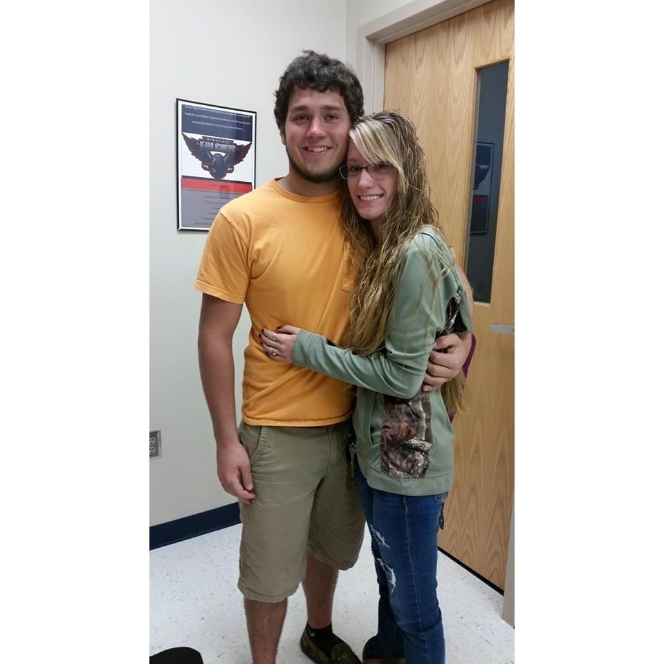 Our first photo together. Year 2015