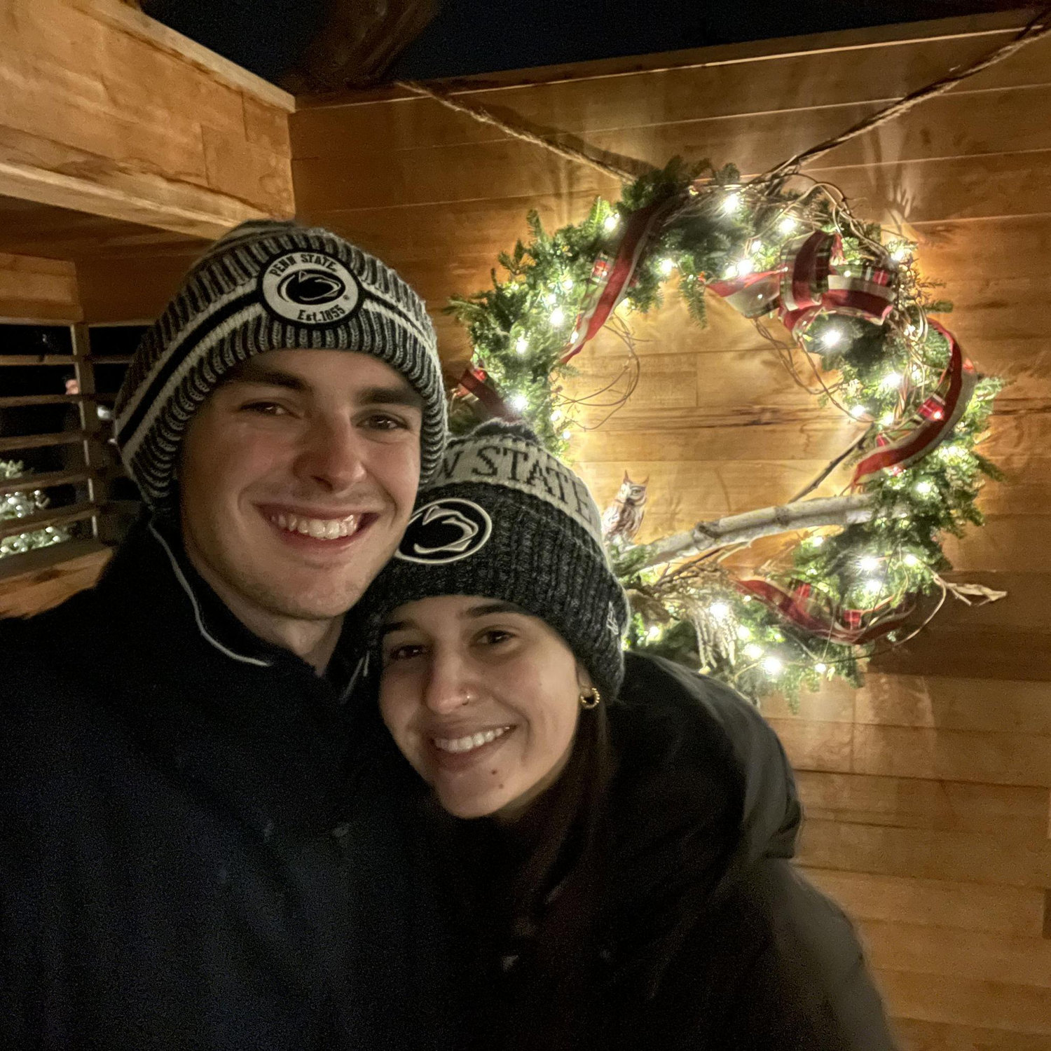 Going to see the winter decor at the Penn State Arboretum