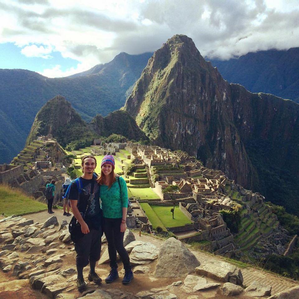 Exploring Machu Picchu together in 2016 shortly after we started dating.