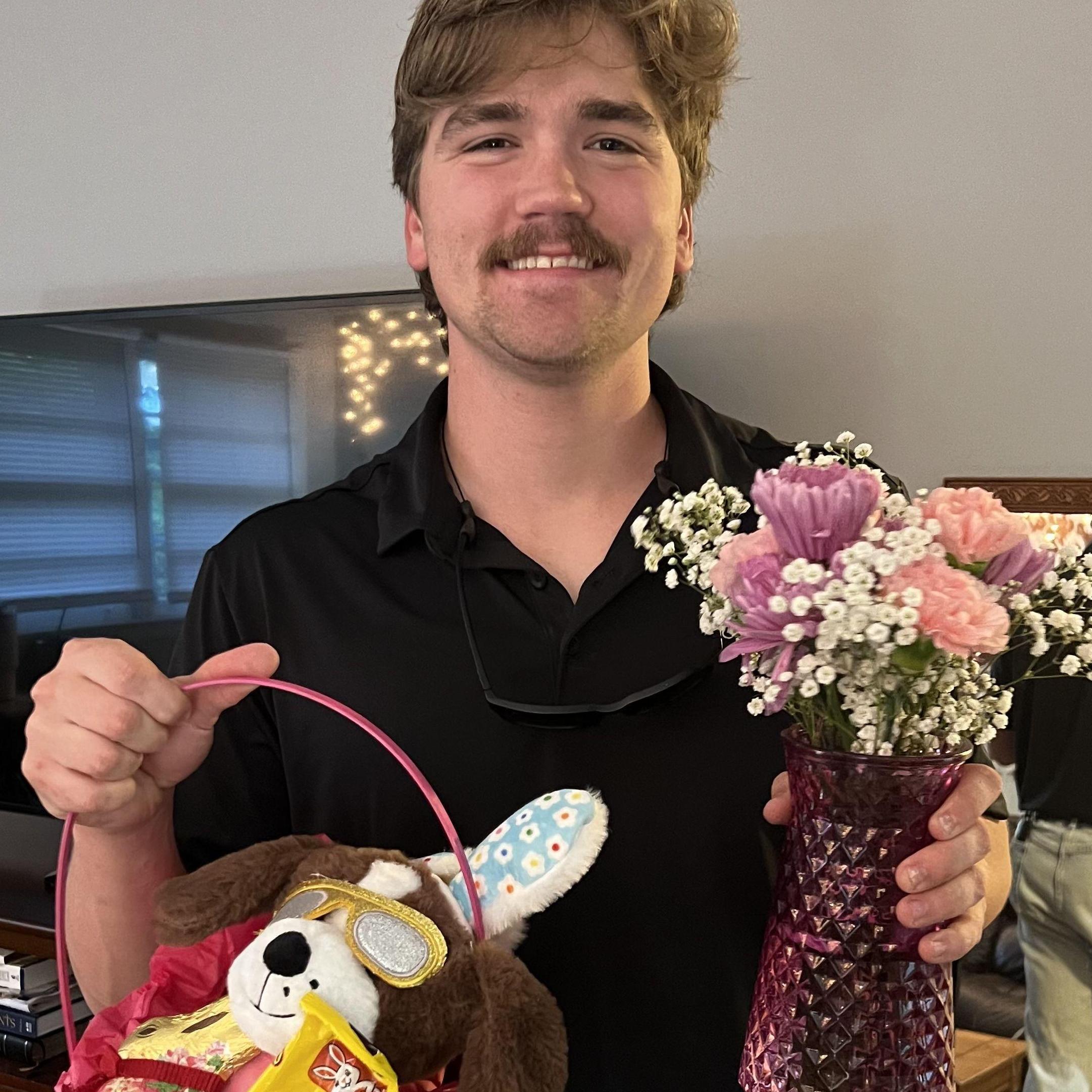Eli asked me to be his "easter egg"?