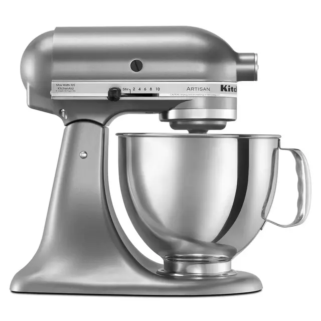 KitchenAid Artisan Series 5qt Tilt-Head 10-Speed Stand Mixer Contour Silver