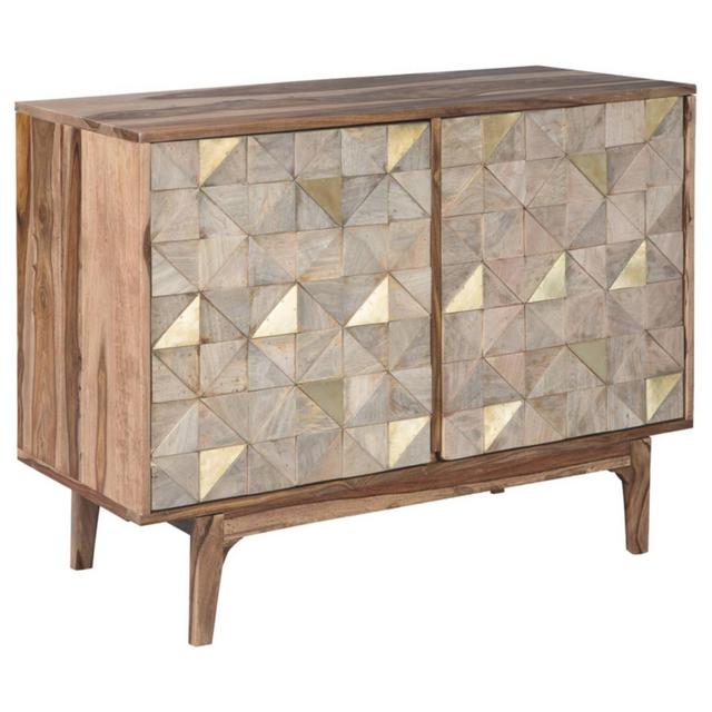 Carolmore Accent Cabinet Brown/Gold - Signature Design by Ashley