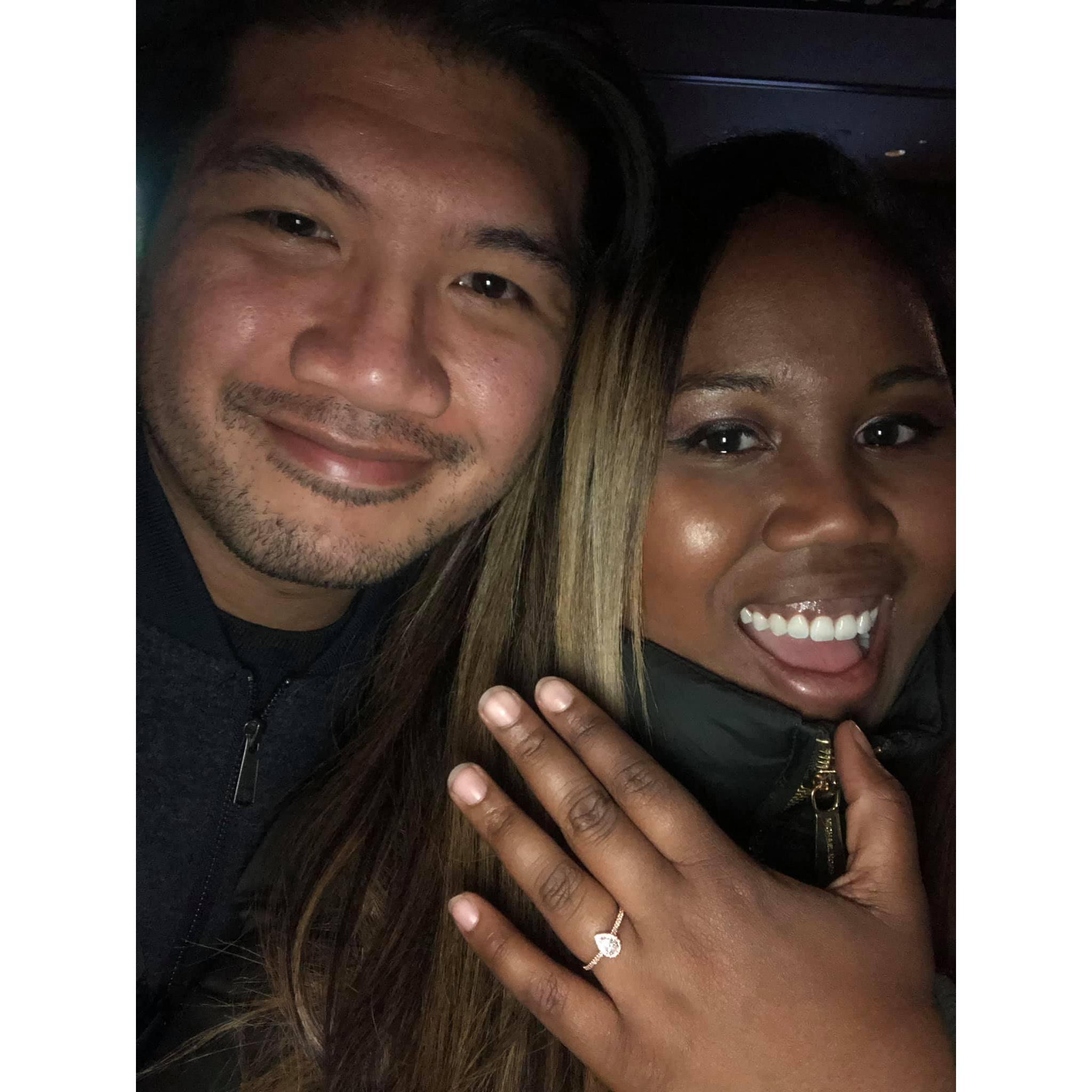 I said Yes!
