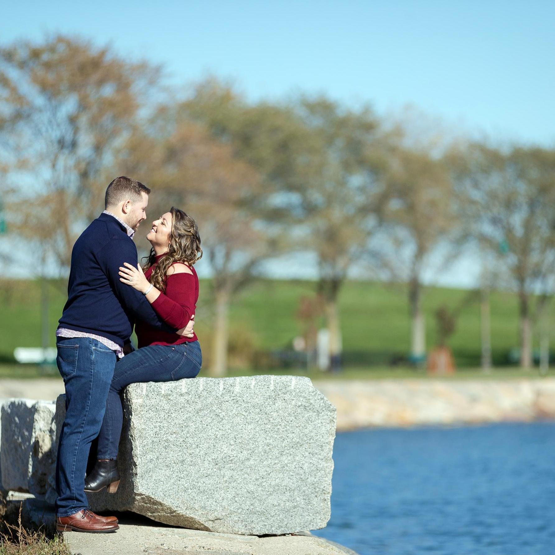 Beautiful Day at Castle Island, Boston