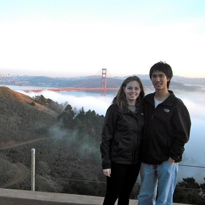 Our first Golden Gate Bridge photo