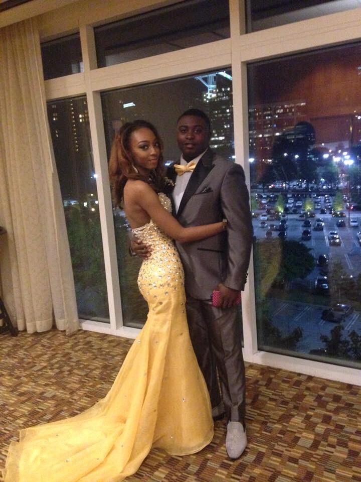 Ayanna’s senior prom in 2015