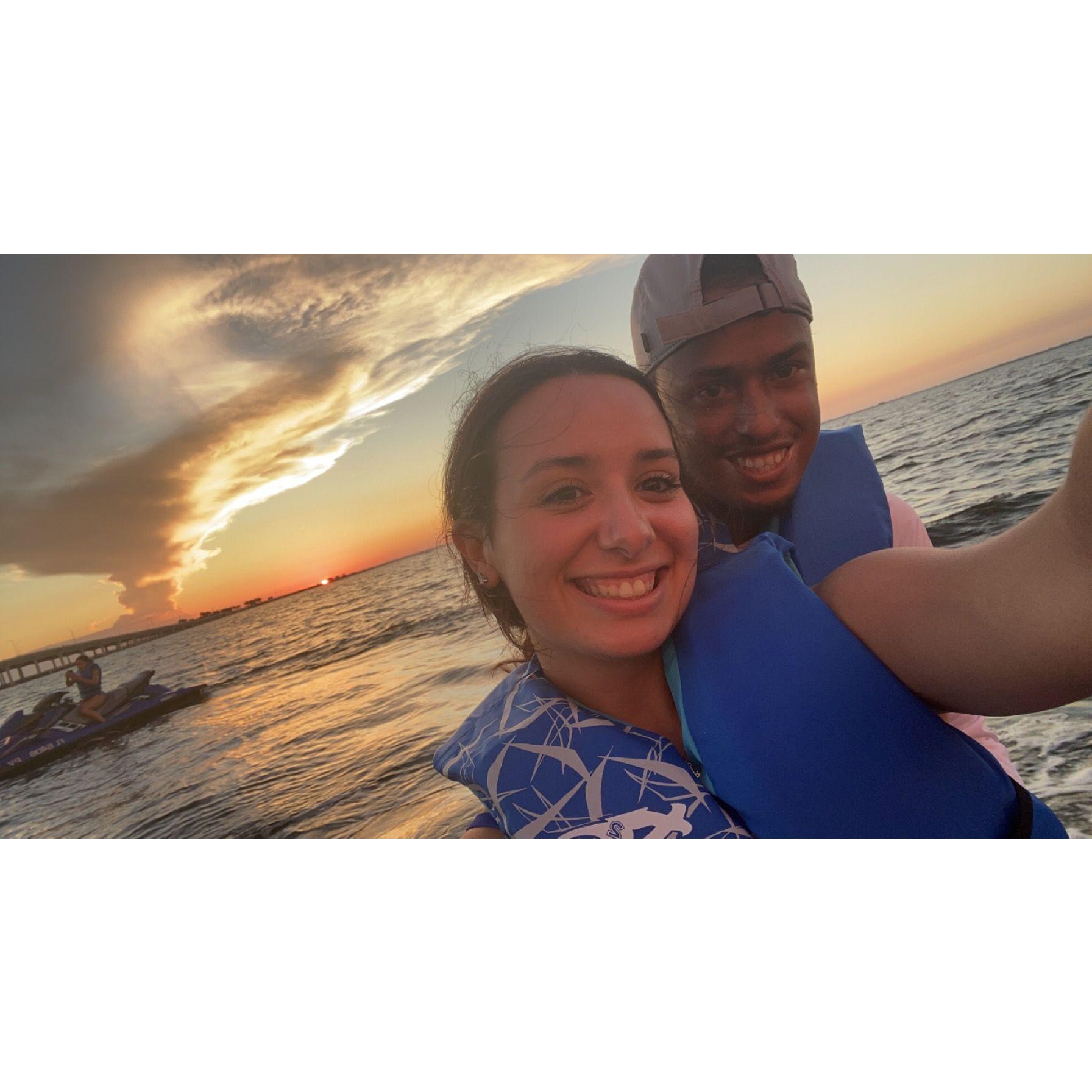 One thing is for sure: you will always catch Bianca and Eliel on the water!