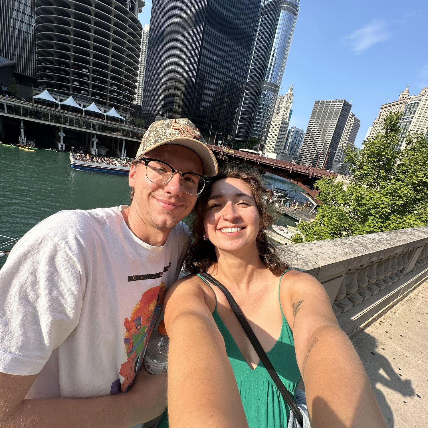 This was on the way to a concert at Millennium Park!