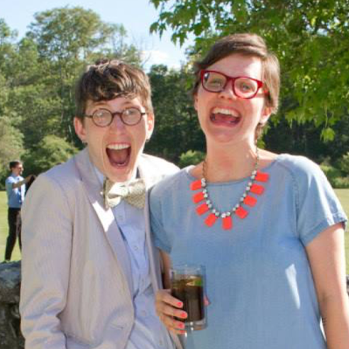 Our friends' wedding in Massachusetts, 2014