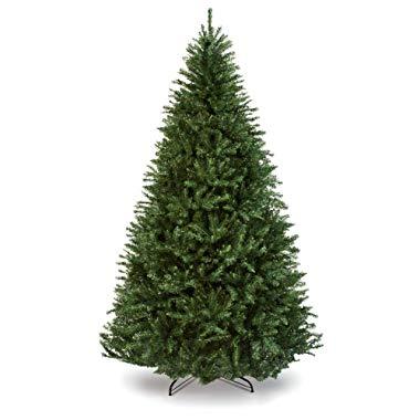 Best Choice Products 7.5ft Hinged Douglas Full Fir Artificial Christmas Tree Holiday Decoration w/ 2,254 Branch Tips, Easy Assembly, Foldable Metal Stand, Green