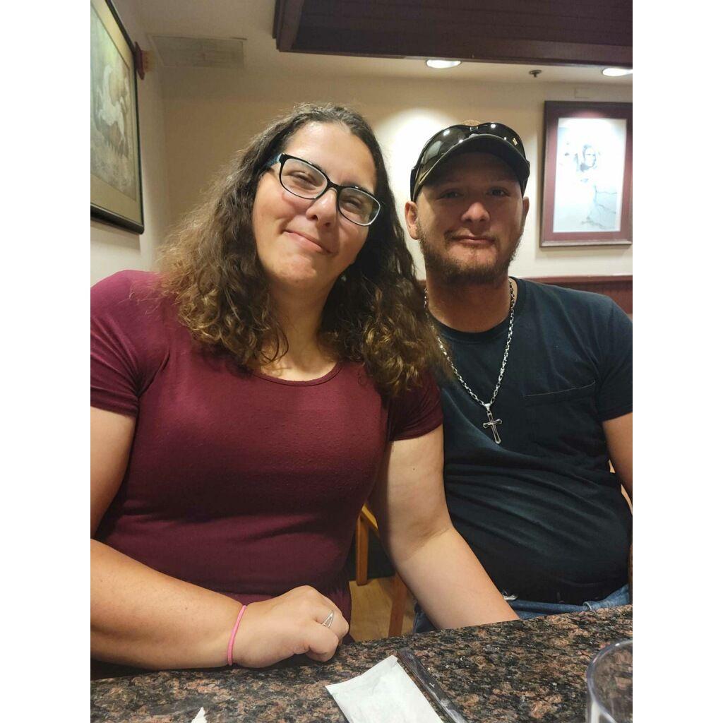 First double date night with Aaron's mom and dad.