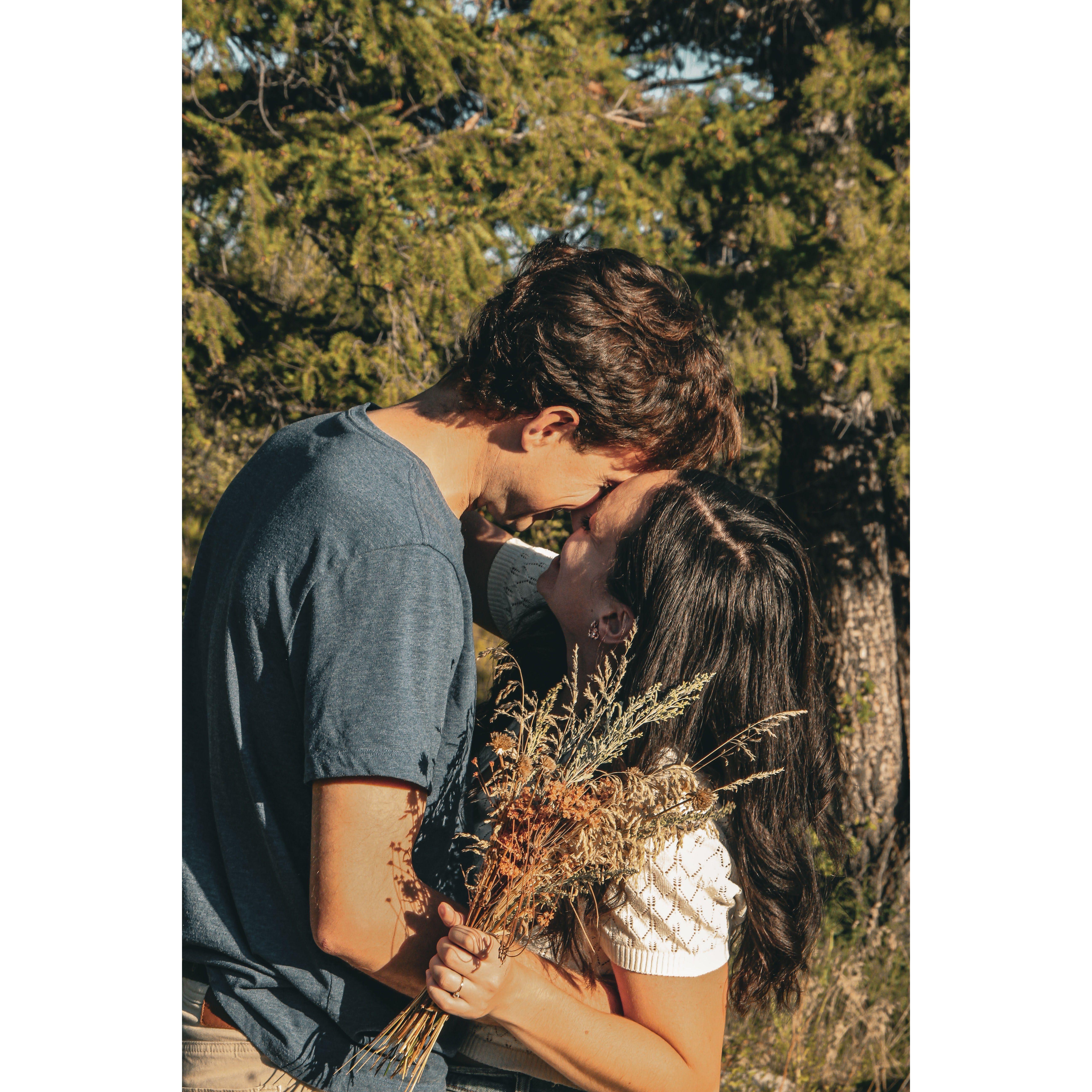 From our engagement shoot with our close friend Rachel Hansen