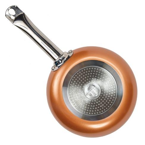 As Seen on TV 12" Round Pan with Lid Copper