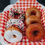 Fresh Donuts at the Lime Kiln Cafe