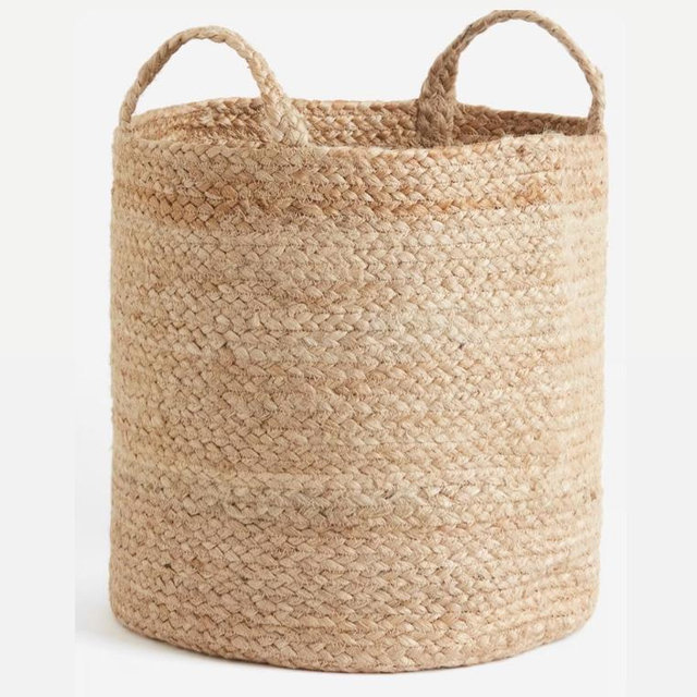 Large Jute Storage Basket