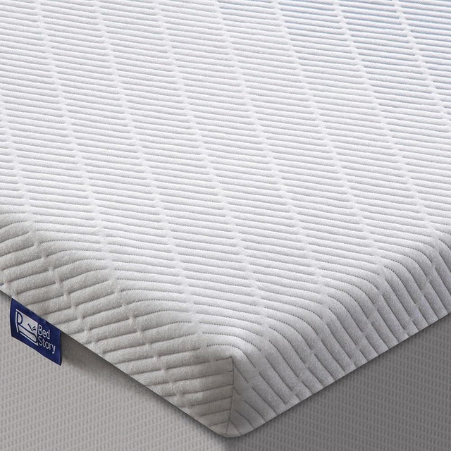 BedStory Firm Mattress Topper Full Size 3 Inch - Extra Firm Memory Foam Bed Topper for Pain Relief - Cooling Gel High-Density Mattress Pad - Skin-Friendly Non-Slip Cover - CertiPUR-US Certified