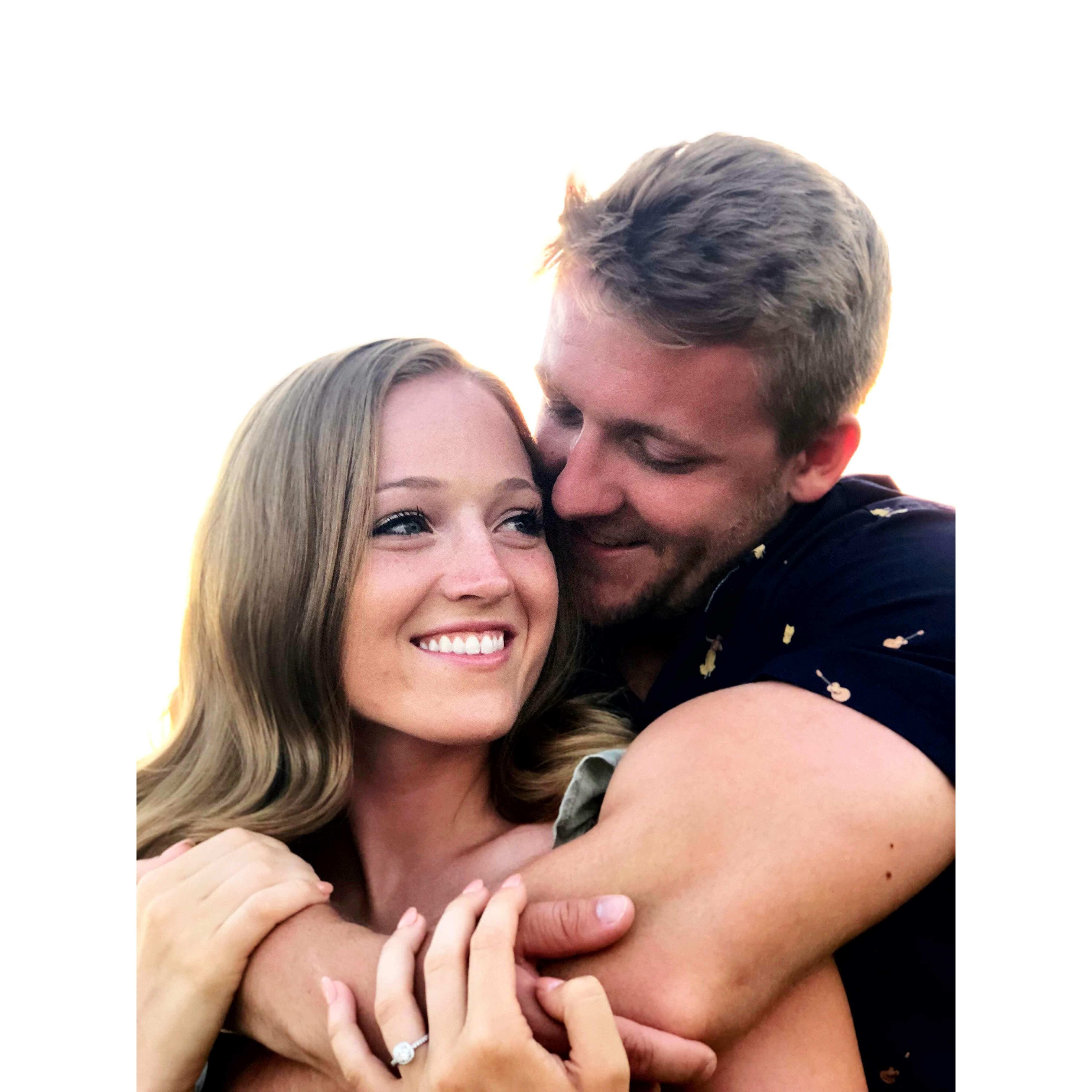 Engagement shoot in Chincoteague, VA