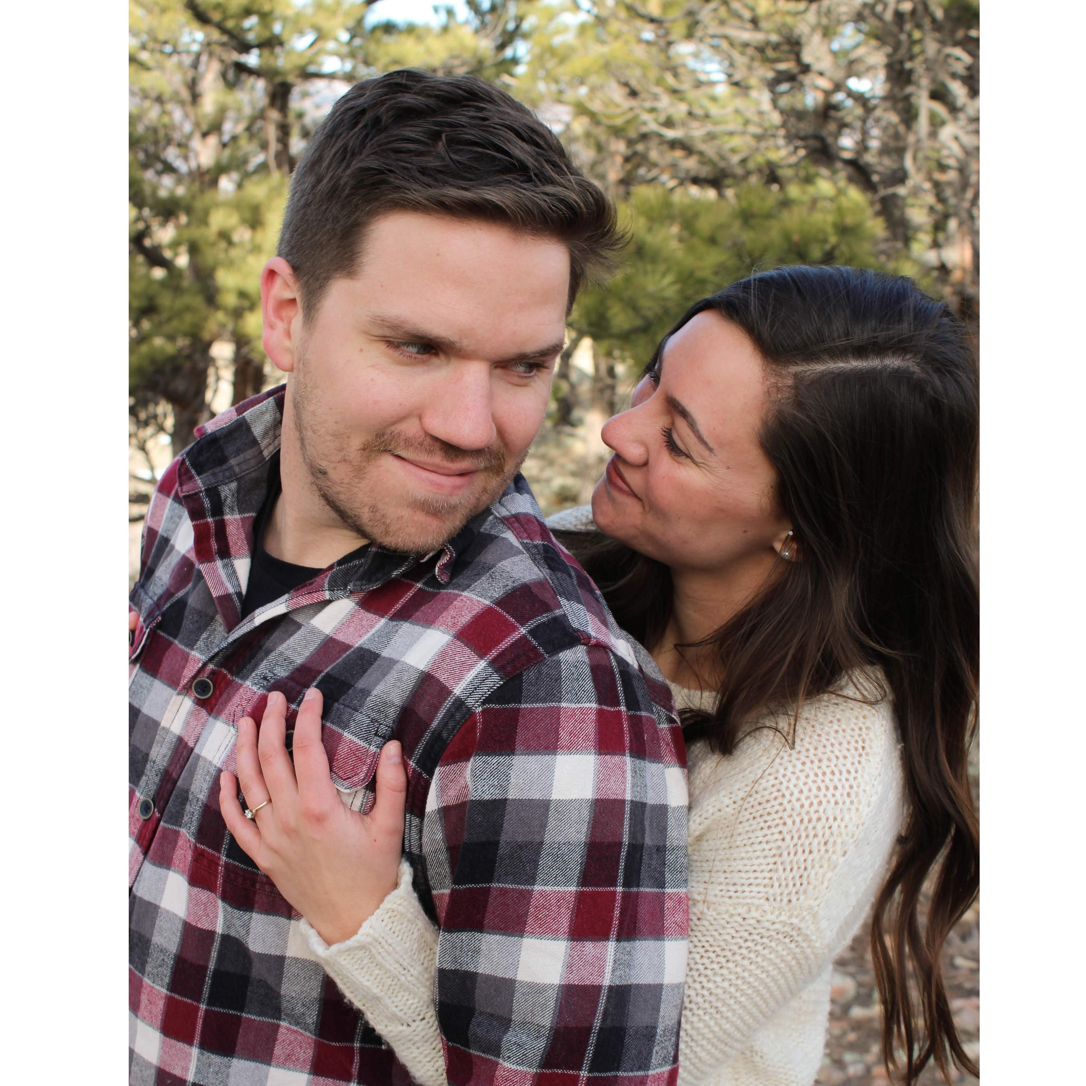 Our friend Taryn took our lovely engagement photos