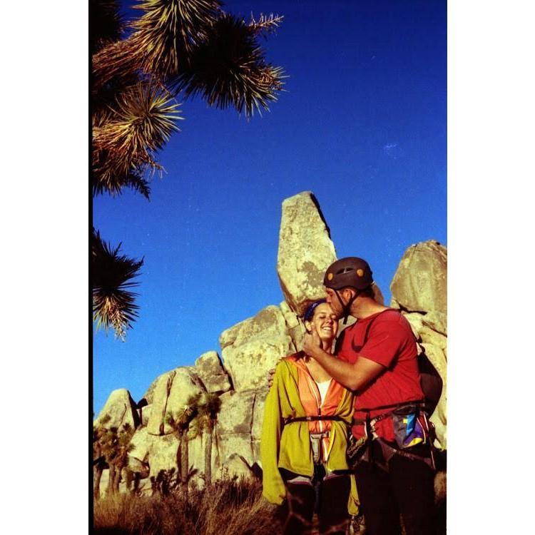 Thanksgiving 2018: Soaking up the CA blue-bird sky! We both agreed, this trip to Joshua Tree was the best thus far!