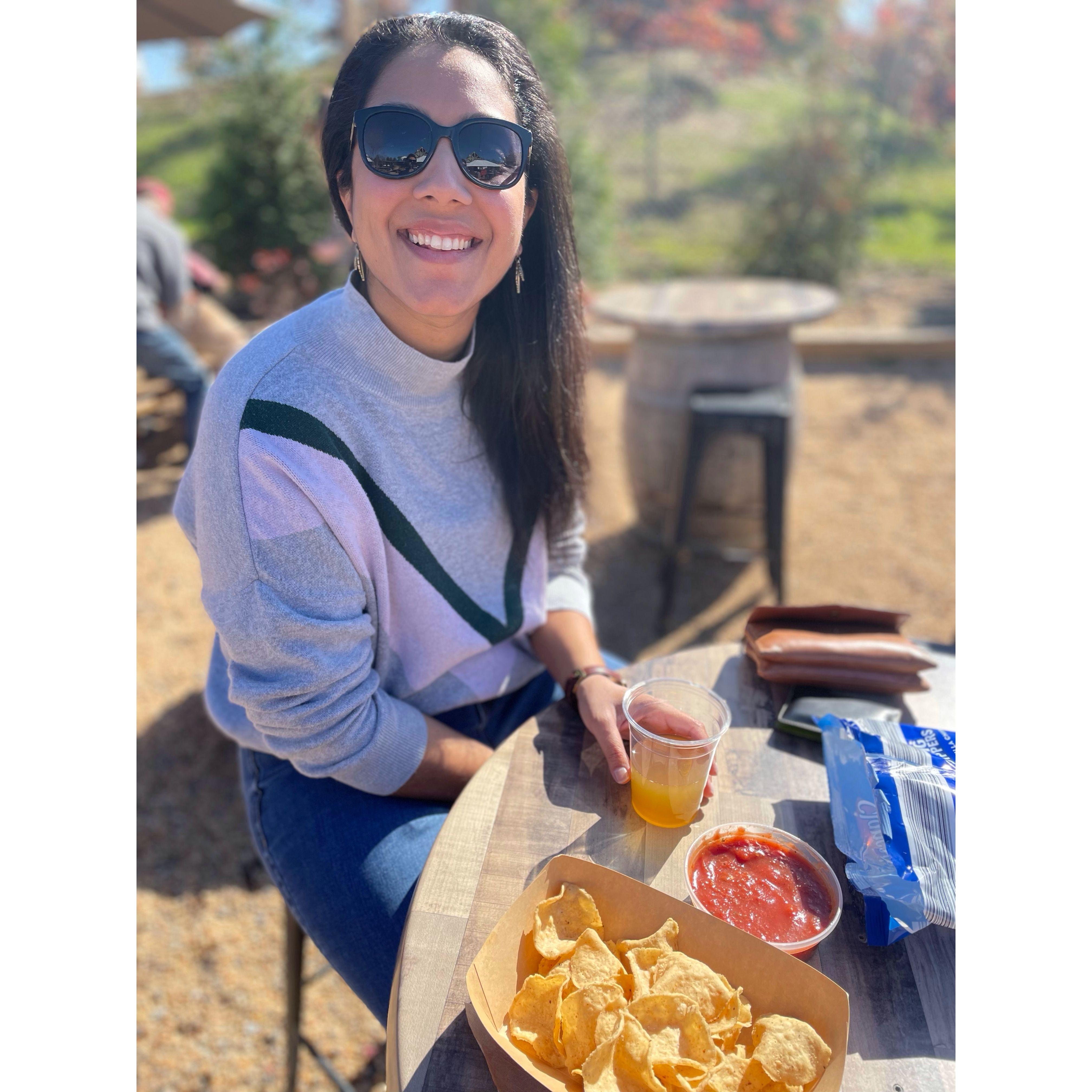 Even after our first date, salsa remains a recurring theme in our lives.