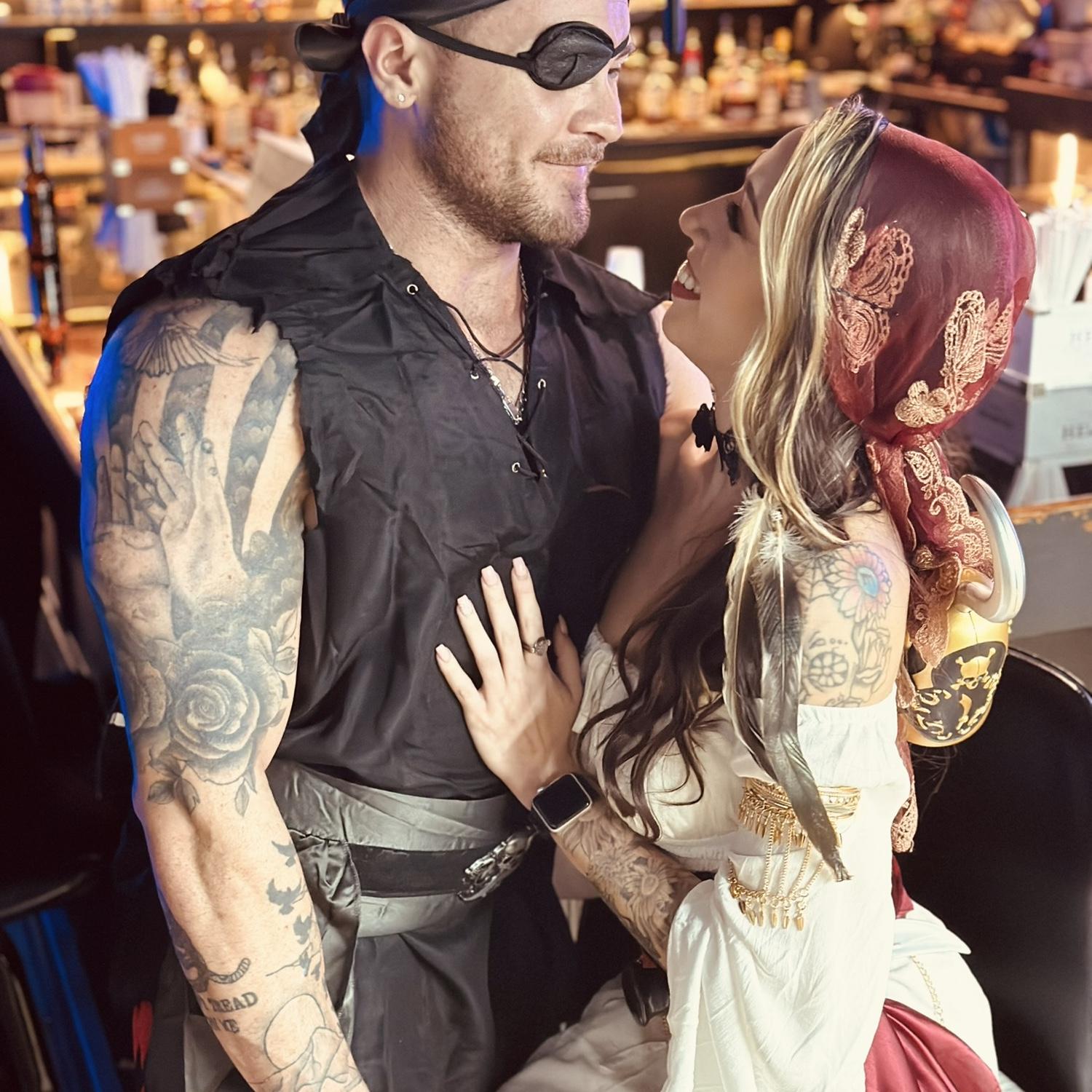 Our first Halloween together. Kristen’s favorite holiday.