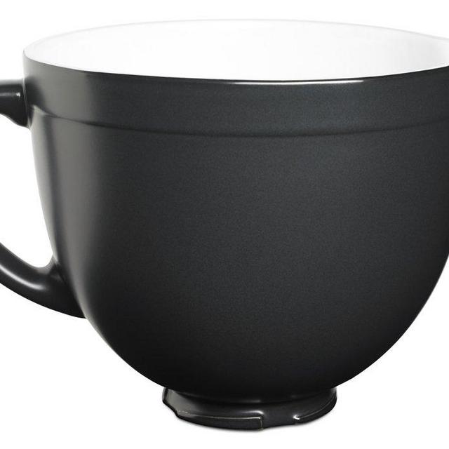 KitchenAid KSMCB5BM 5-Qt. Tilt-Head Ceramic Bowl - Black Matte