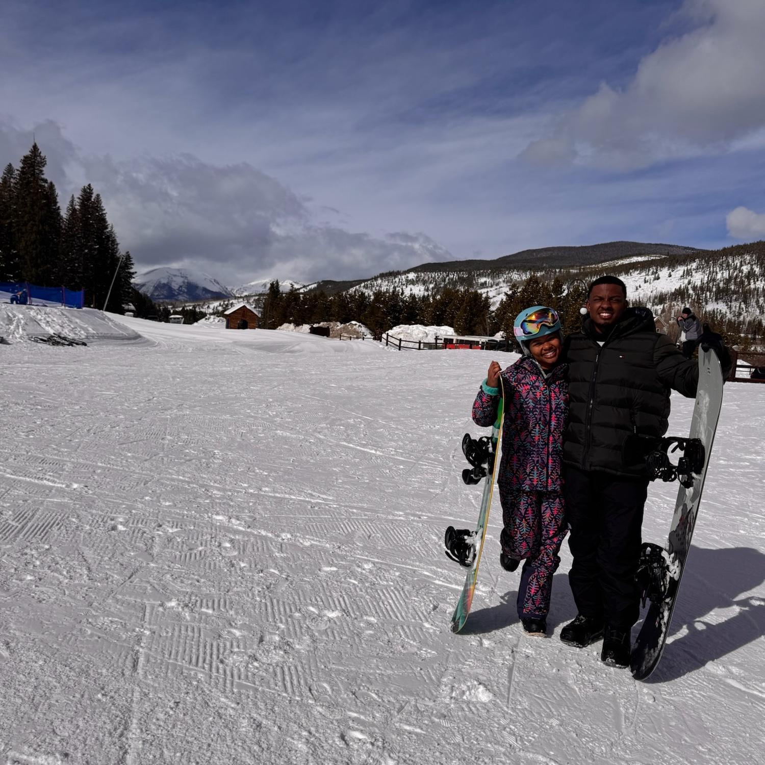 First trip together with Collin's family in Denver!