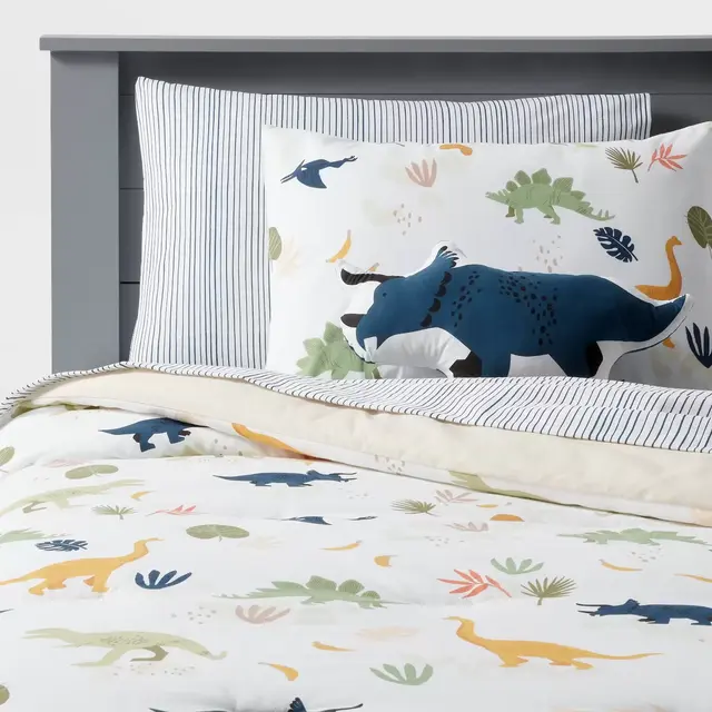Twin Dinosaur Kids' Bedding Set with Sheets - Pillowfort™