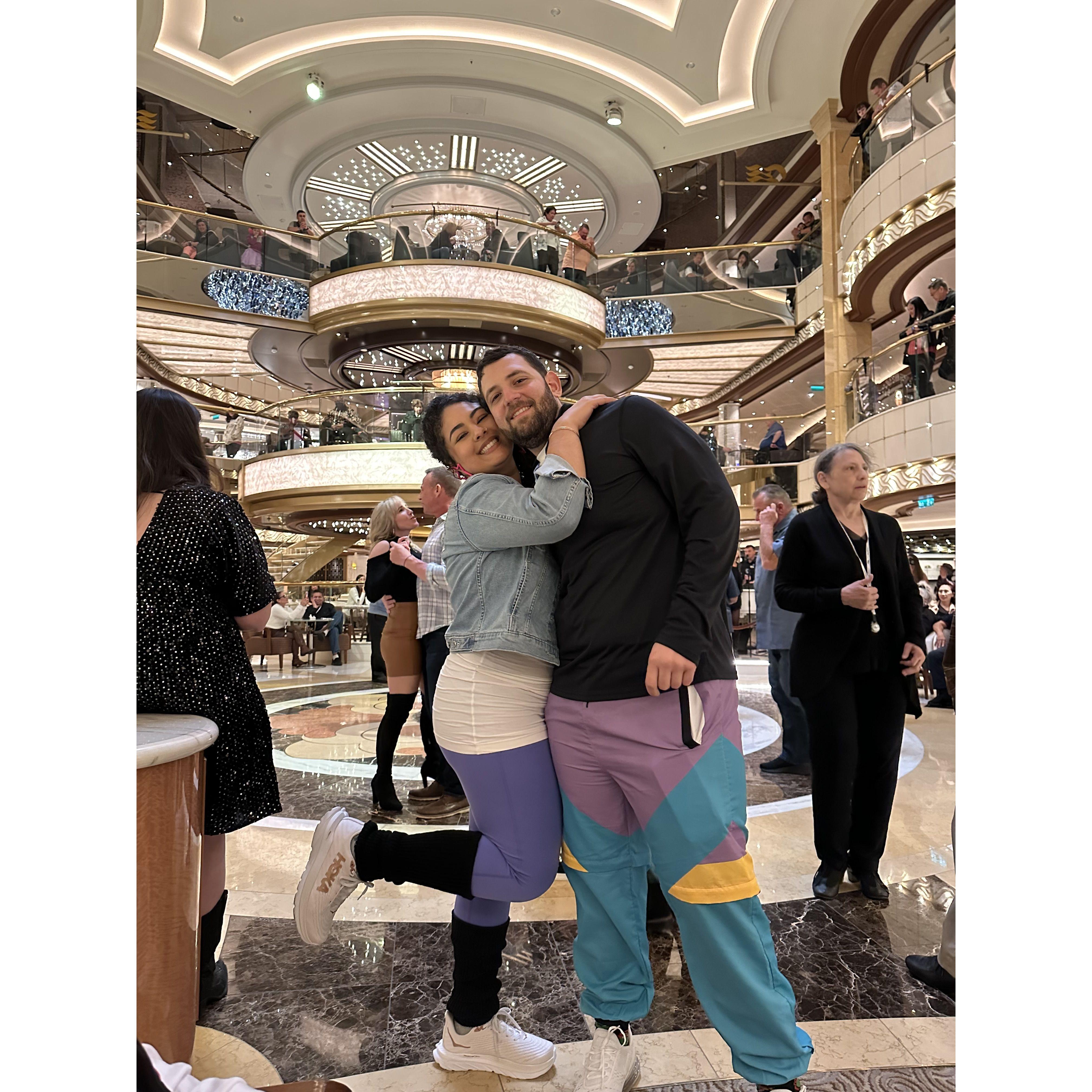80’s night on the Cruise!
