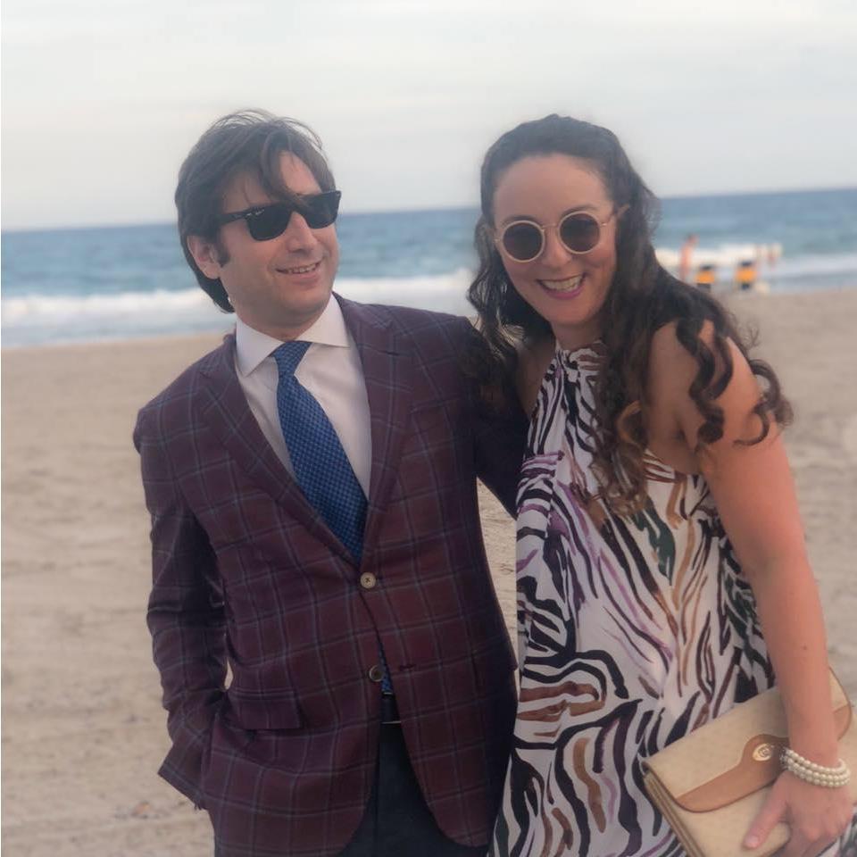 This was taken at the wedding of Andrea's cousin in West Palm Beach. It was the first wedding Eric attended with Andrea's family. He fit right in!