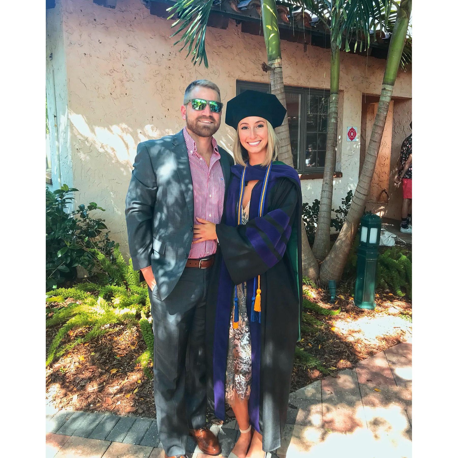 The day Victoria graduated from law school!