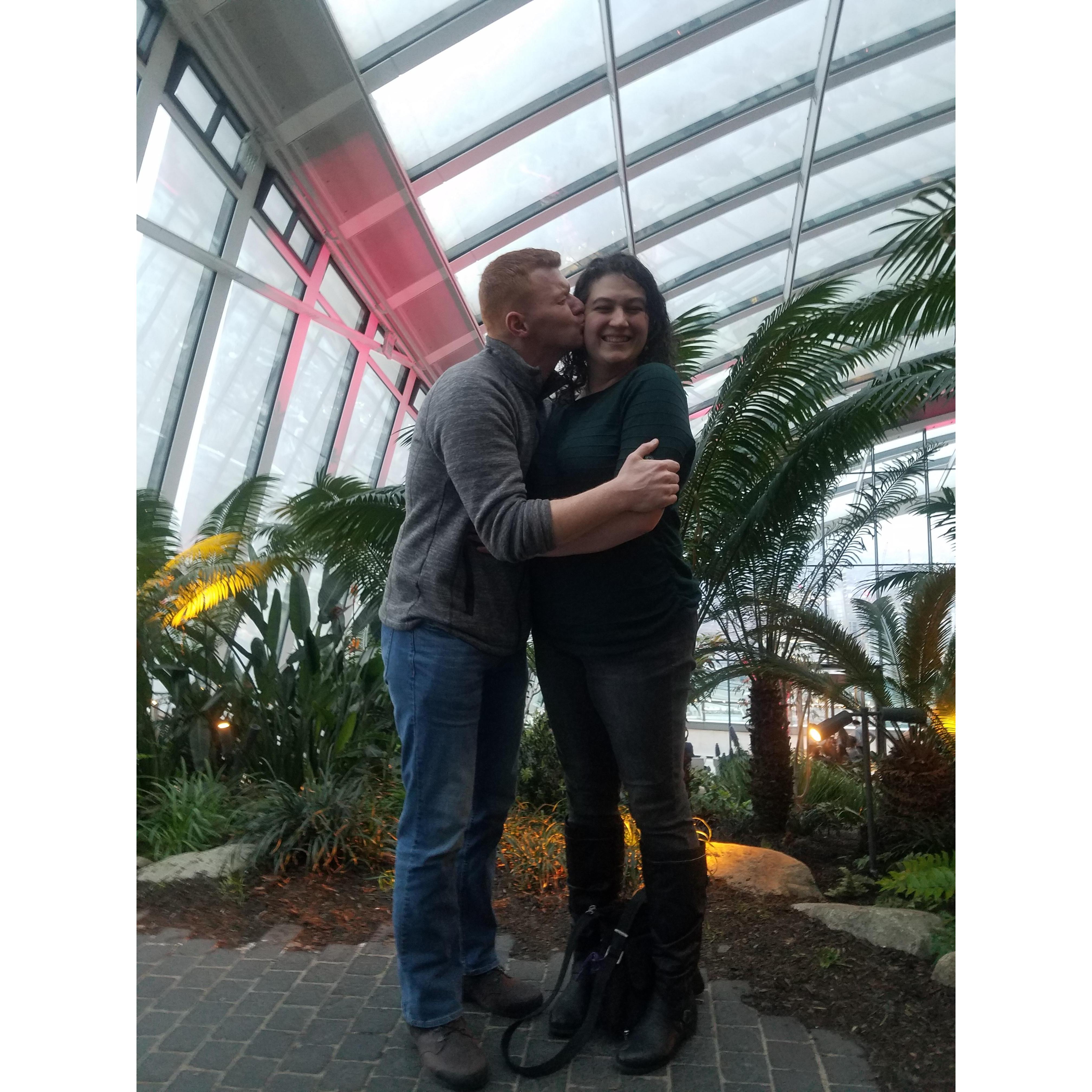 Sky Garden in London!!! April 2019