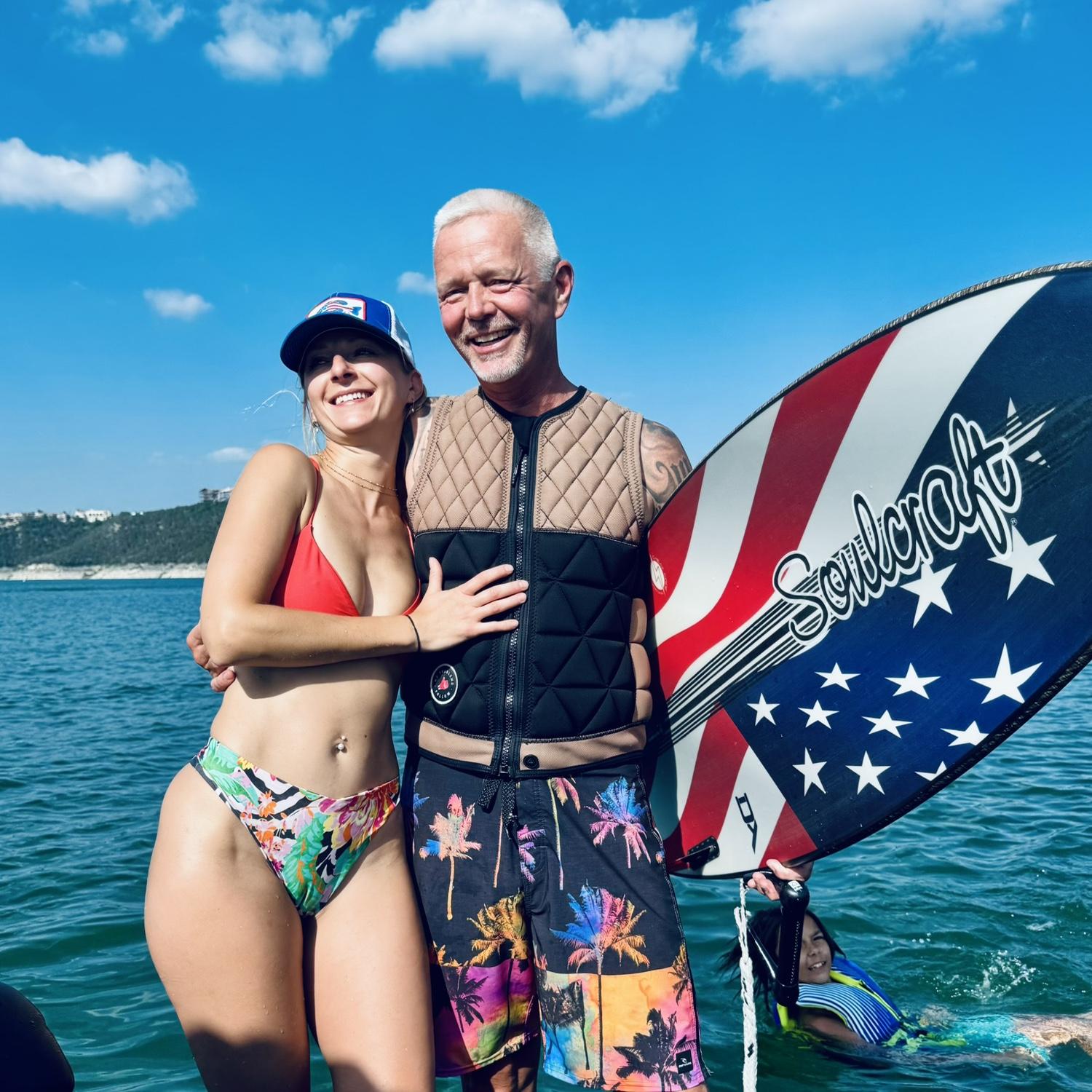 Surfing together