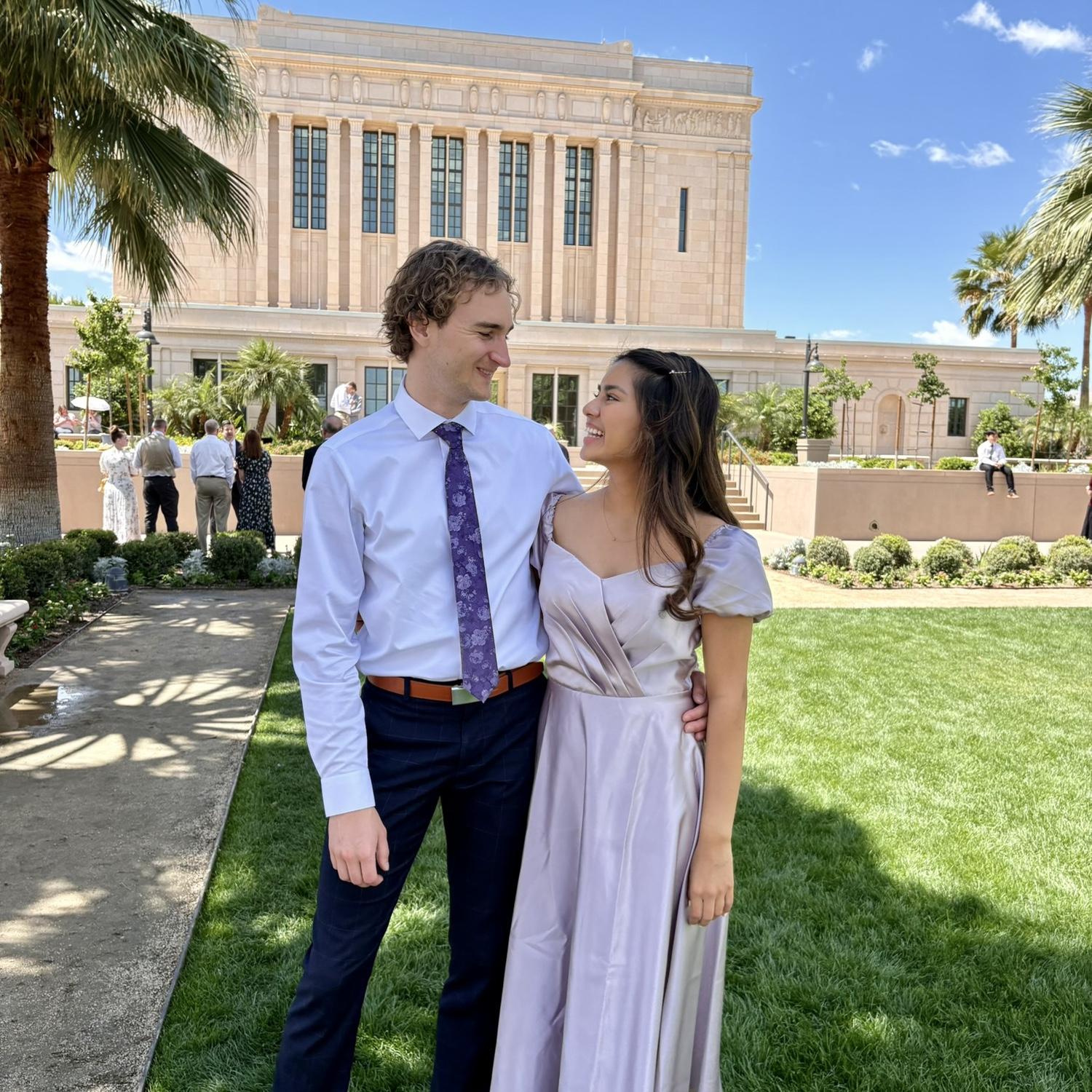 A friend’s wedding.