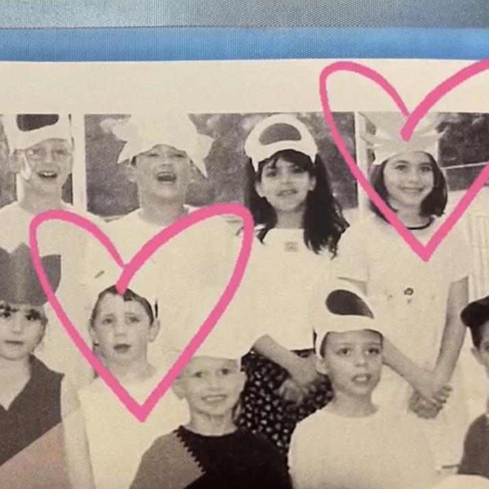 Emily and Lucas first met all the way back in kindergarten and were even in the same first grade class! Lucas insists Emily even tried to kiss him on the playground one day (she disagrees)