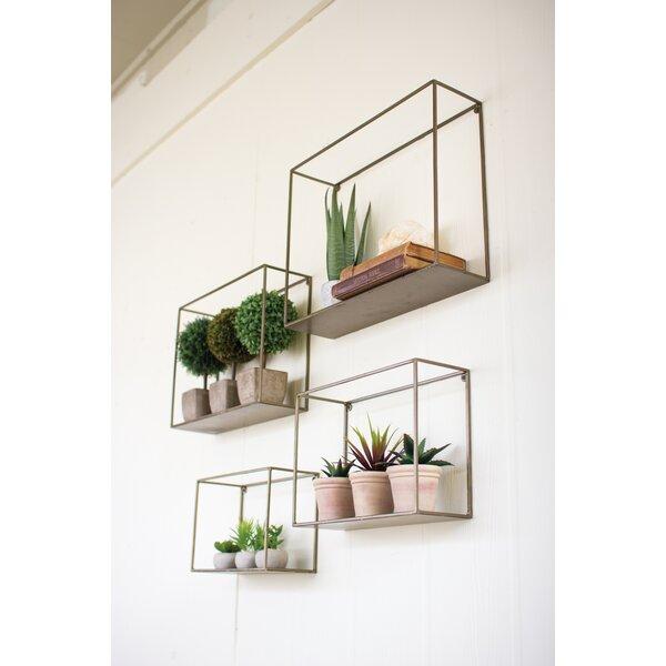 Damarcus 4 Piece Wall Shelf Set