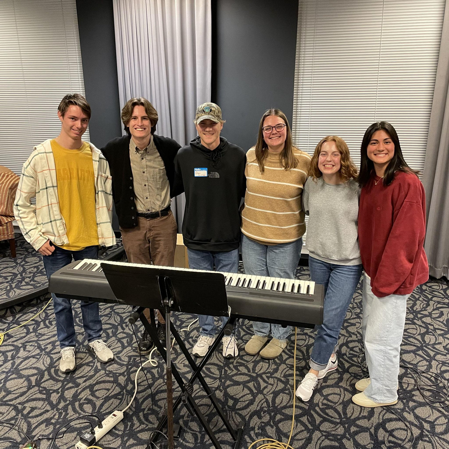 The RUF worship team! Where we first met :)
