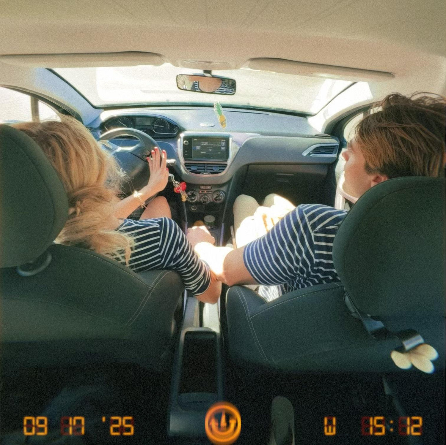 She will forever be teaching me how to drive manual.