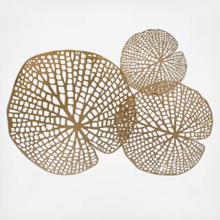 Lotus Leaf Trio Wall Decor