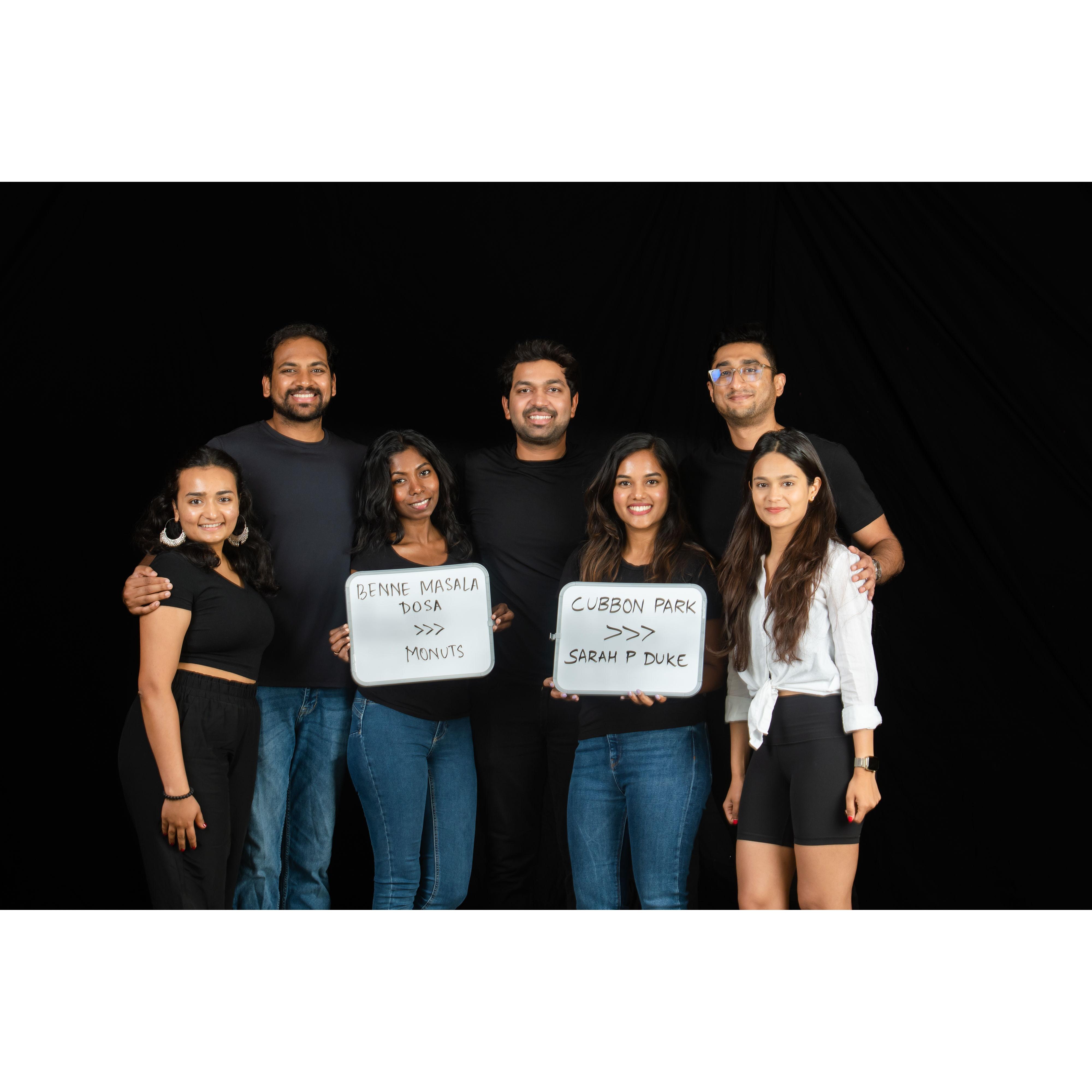 The Bangalore crew at Duke