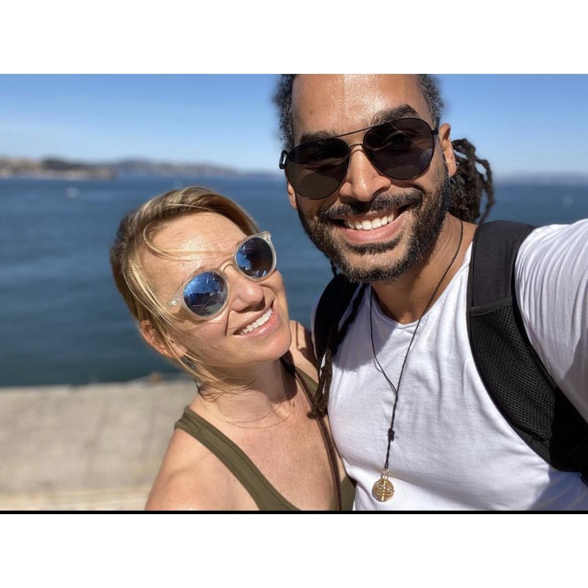 Biking across the Golden Gate Bridge 
Oct 2019