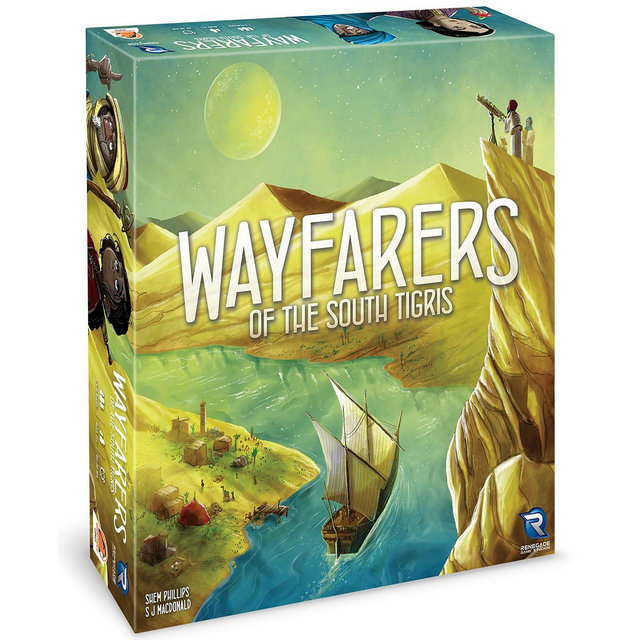 Renegade Game Studios Wayfarers of the South Tigris Dice Placement Strategy Board Game