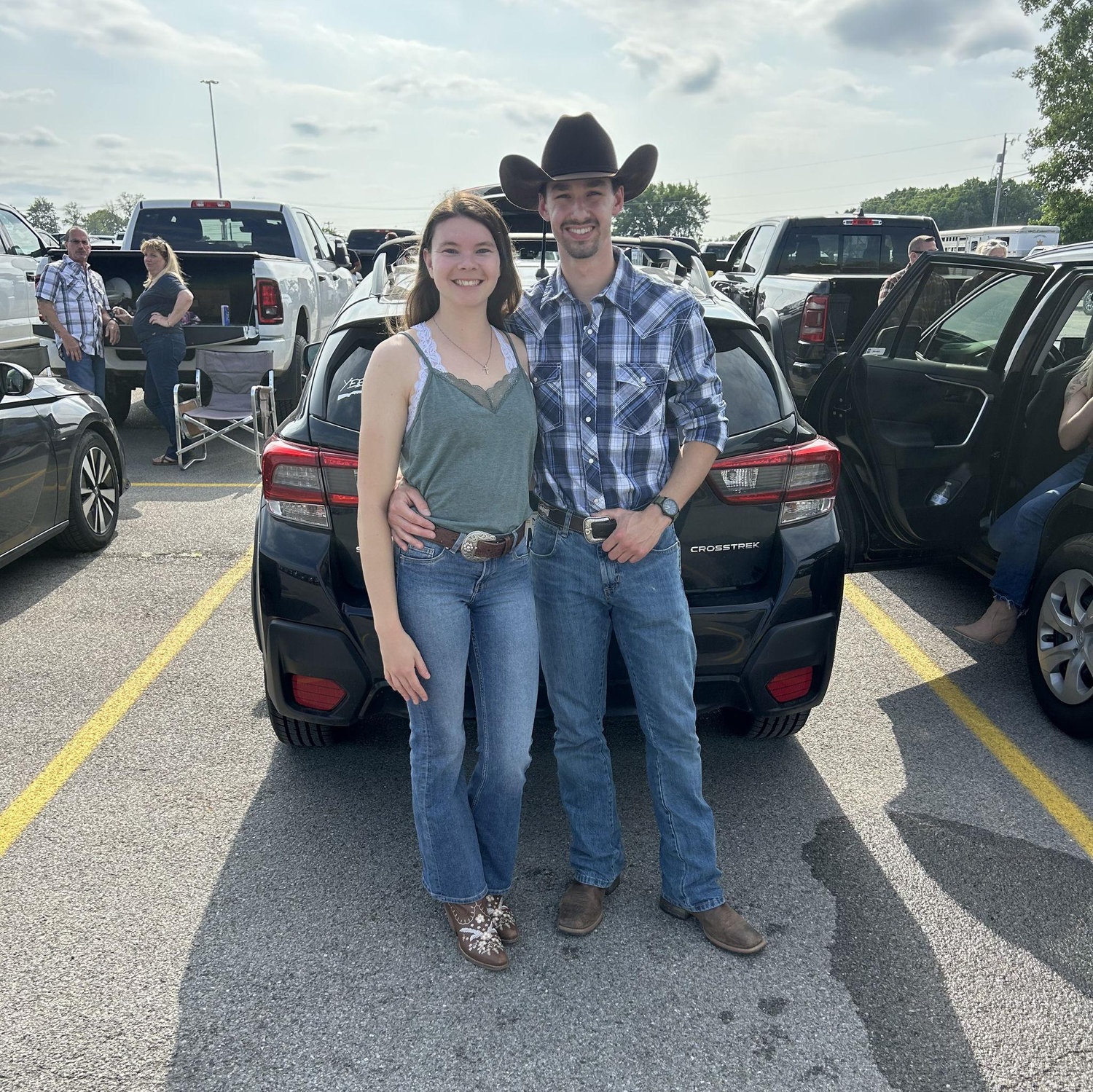 Kiernan's birthday celebration seeing one of his favorite artists, George Strait!