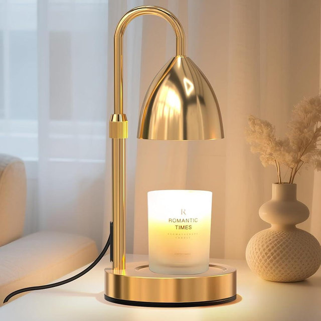 MRSZIRUI Candle Warmer Lamp with Timer Dimmable, Lamp Candle Warmer Birthday Gifts for Women, Adjustable Wax Melter Warmer for Jar Candles, House Warming Gift Home Decor