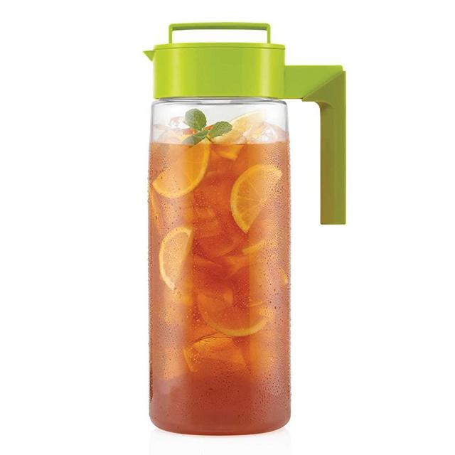 Takeya Patented and Airtight Pitcher Made in the USA, 2 Quart, Avocado