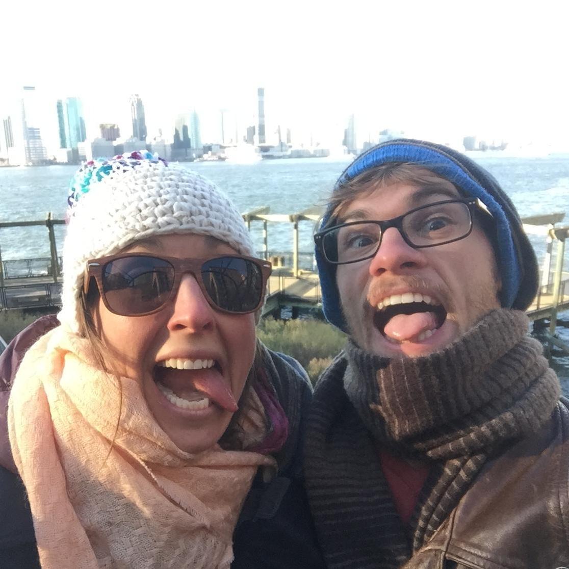 Chilly and Silly day in NYC